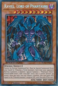 Raviel, Lord of Phantasms (Secret Rare) - 1st Edition - SGX3-ENG03