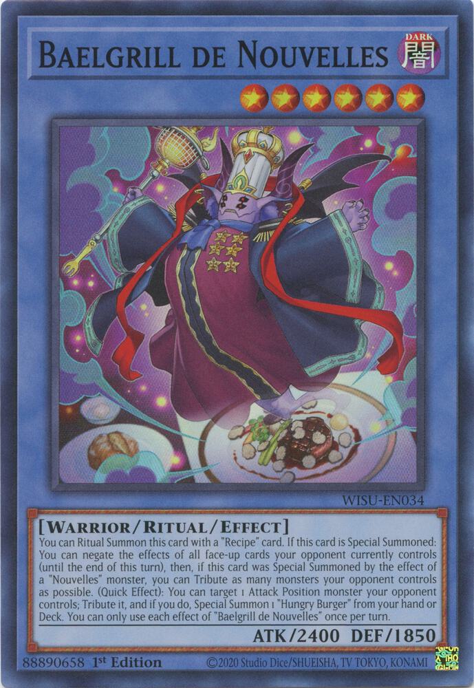 Baelgrill de Nouvelles - Super Rare - 1st Edition - WISU-EN034