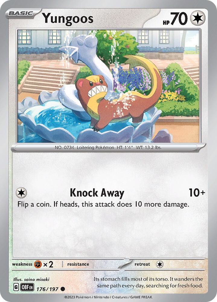 Yungoos - Reverse Foil - Common - 176/197