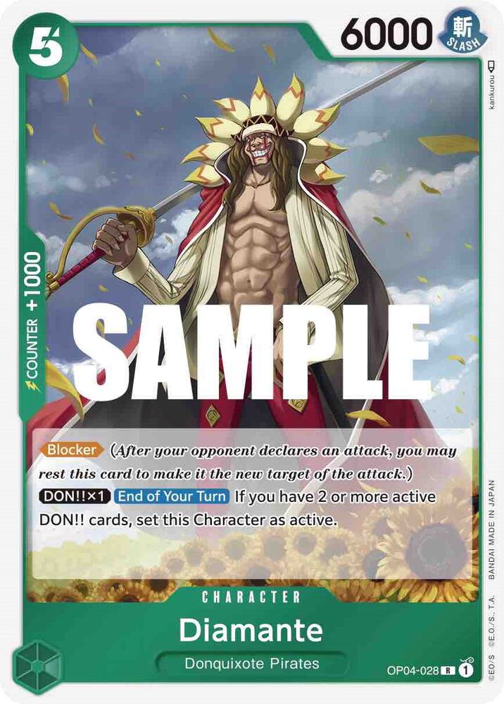 Diamante - Rare - Foil - OP04-028