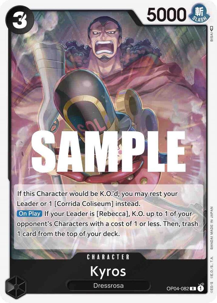 Kyros - Rare- Foil - OP04-082