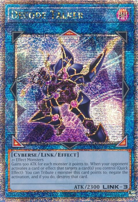 Decode Talker (Quarter Century Secret Rare) - 1st Edition - TN23-EN009