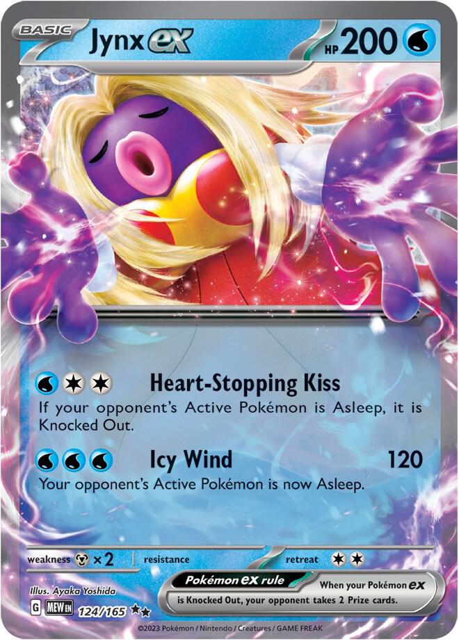 Jynx ex - Double Rare - Foil - 124/165