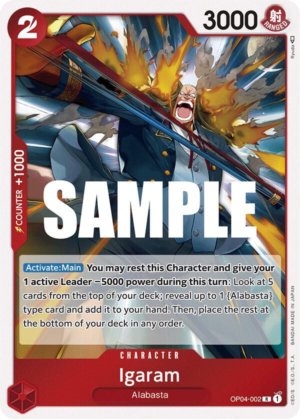 Igaram - Rare - Foil - OP04-002