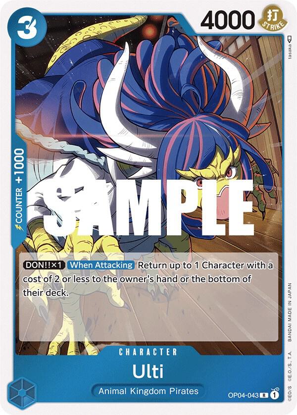Ulti - Rare- Foil - OP04-043