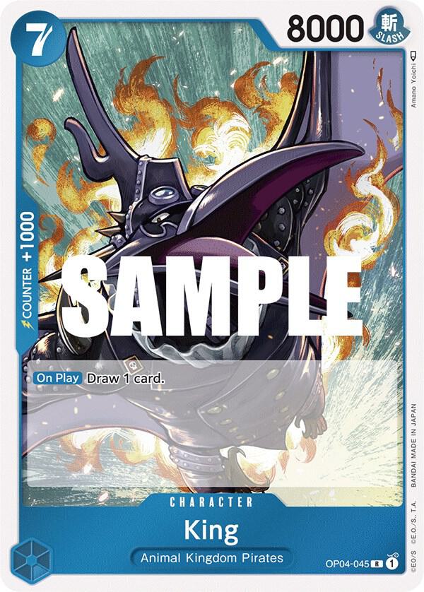 King - Rare - Foil- OP04-045