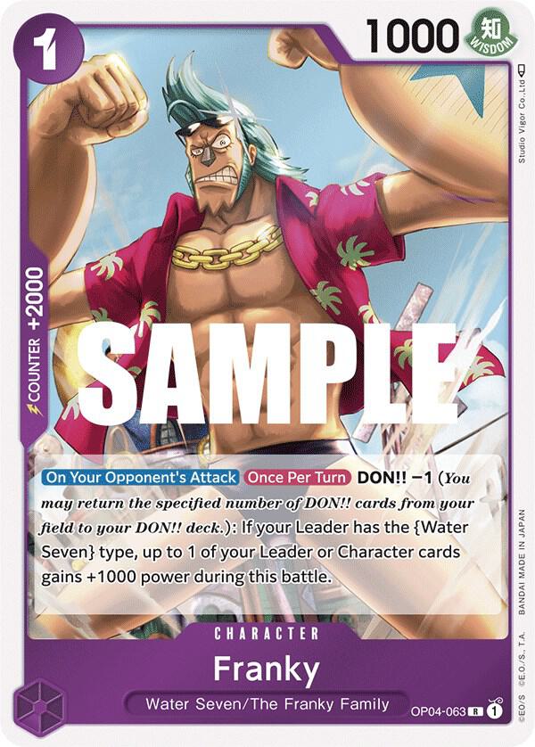 Franky - Rare - Foil - OP04-063