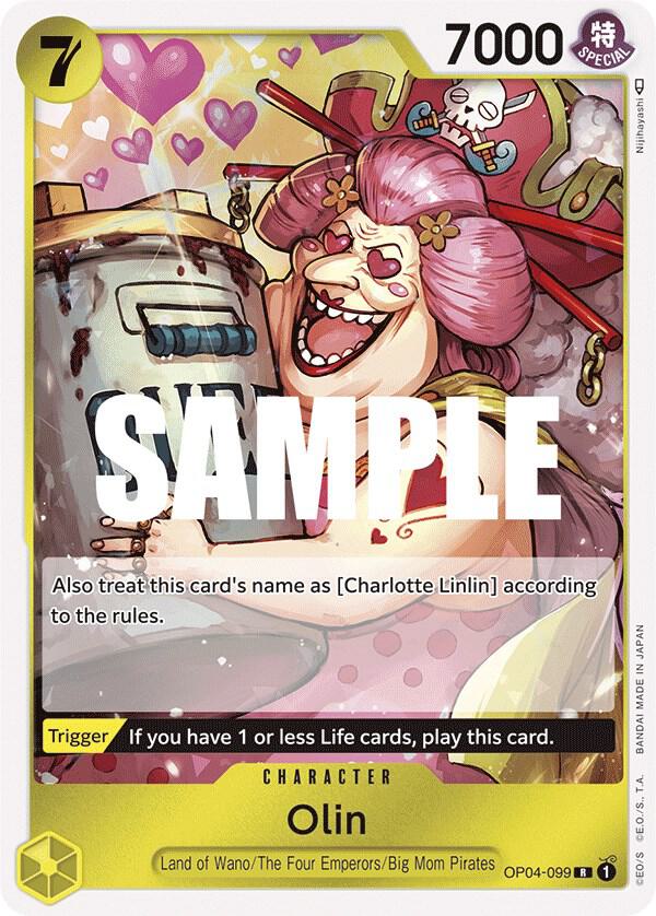 Olin - Rare - Foil - OP04-099