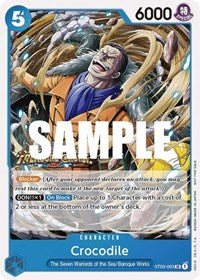 Crocodile (Tournament Pack Vol. 5) - SR - ST03-003