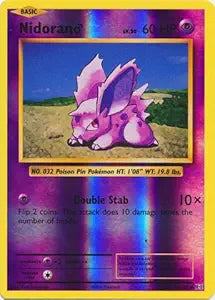 Nidoran M - Common - Reverse Foil - EVO EN - 43/108