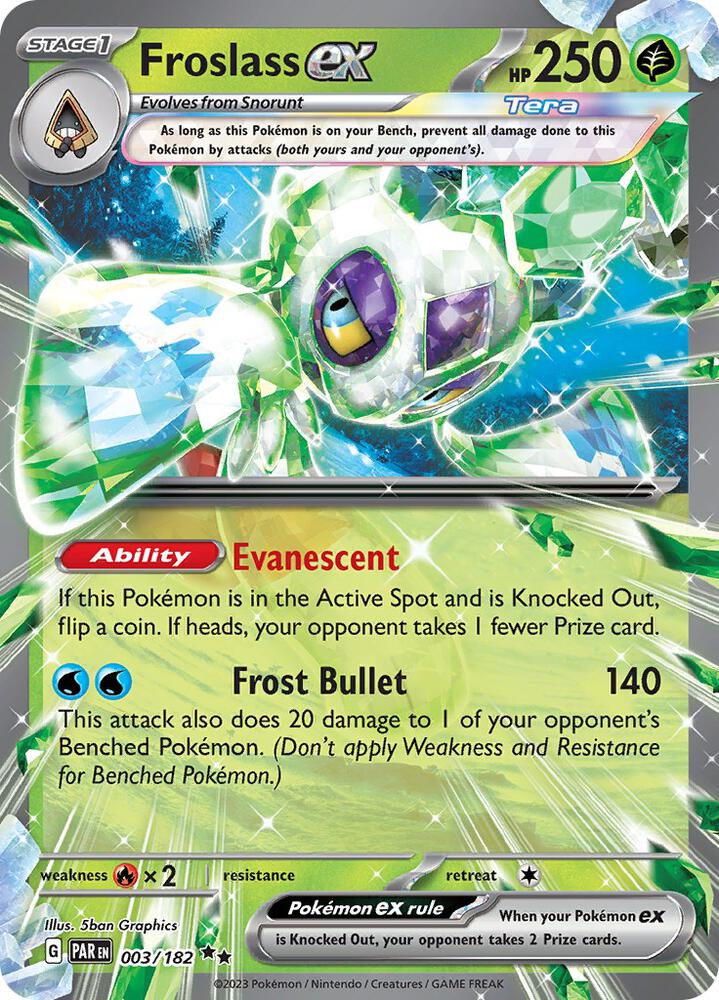 Froslass ex - 003/182 - Holofoil