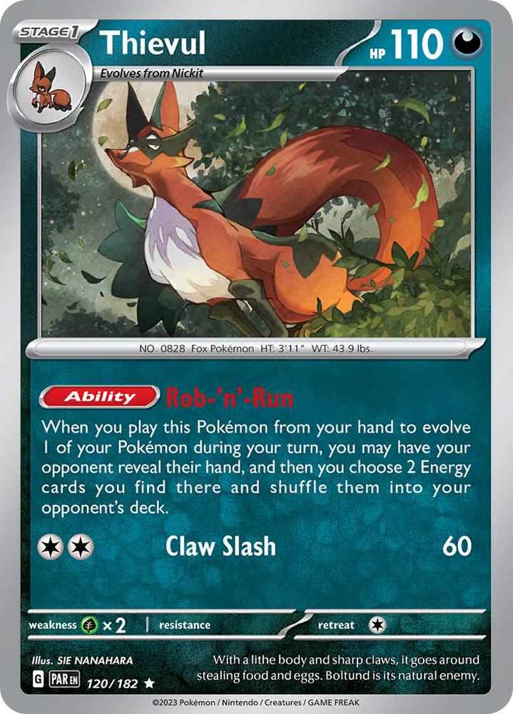 Thievul - Holofoil - Rare - 120/182