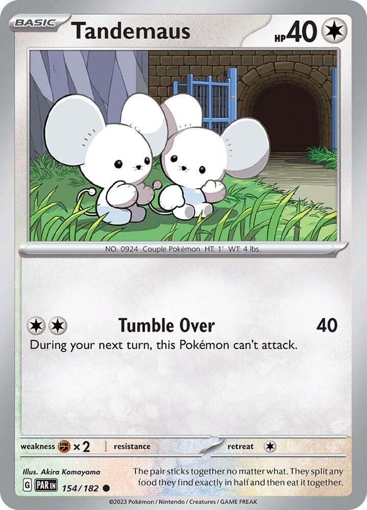 Tandemaus - Reverse Holofoil - 154/182