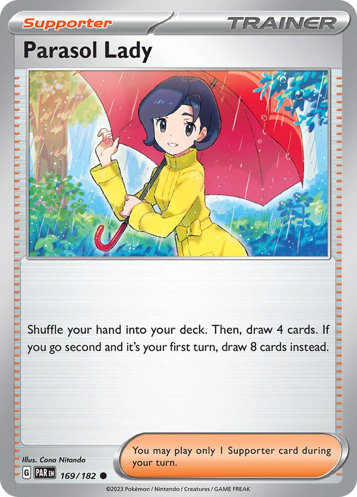 Parasol Lady - Reverse Foil - Common - 169/182