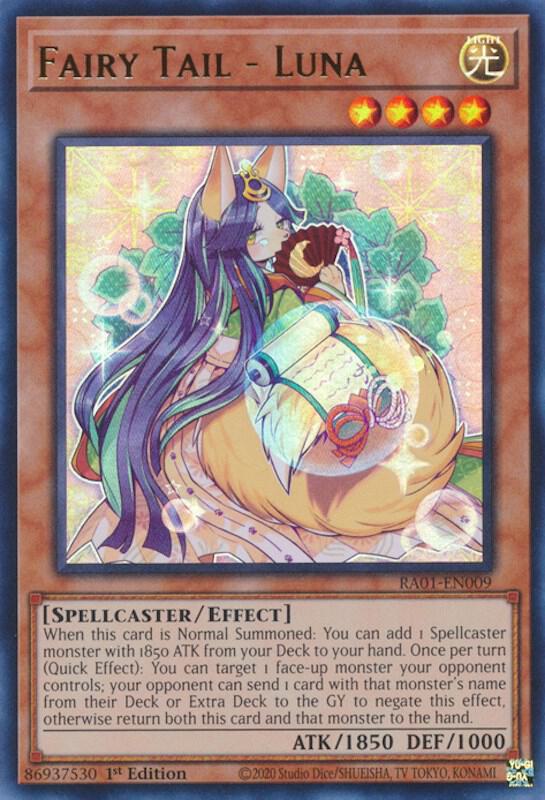 Fairy Tail - Luna - Ultra Rare - 1st Edition - RA01-EN009