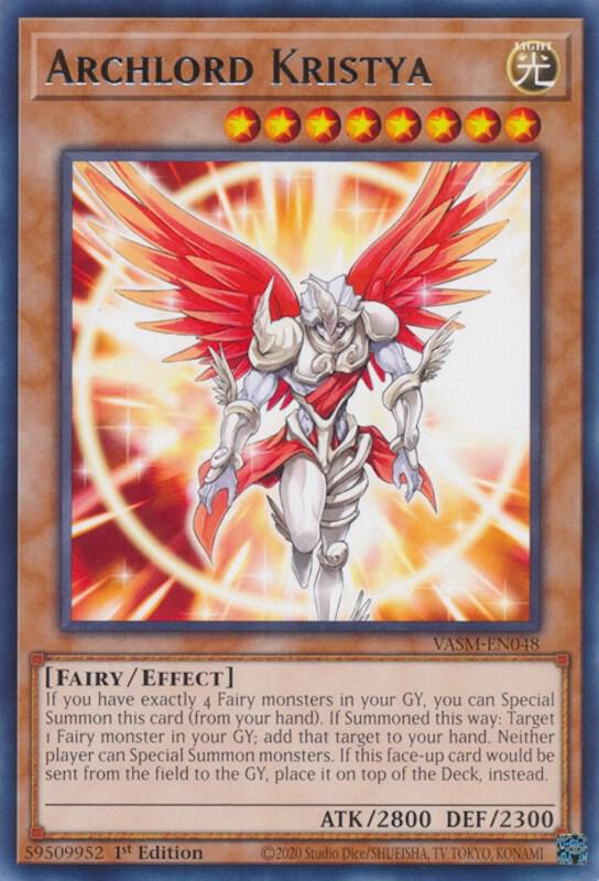 Archlord Kristya - Rare - 1st Edition - VASM-EN048