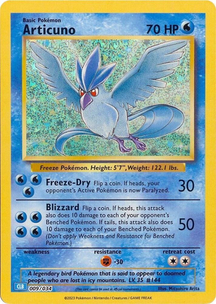 Articuno - Classic Collection - 009/034