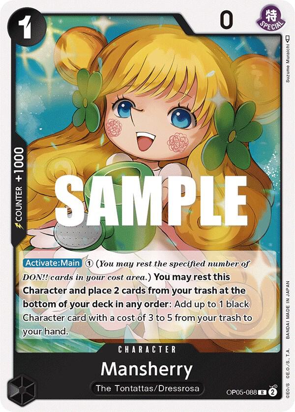 Mansherry - Rare - Foil - OP05-088