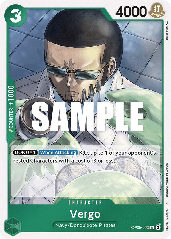 Vergo - Rare - Foil - OP05-023