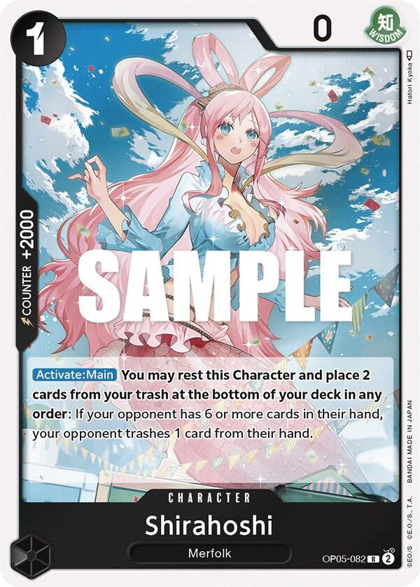 Shirahoshi - Rare - Foil - OP05-082