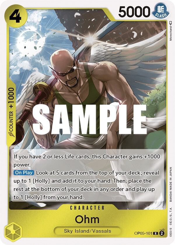 Ohm - Rare- Foil - OP05-101