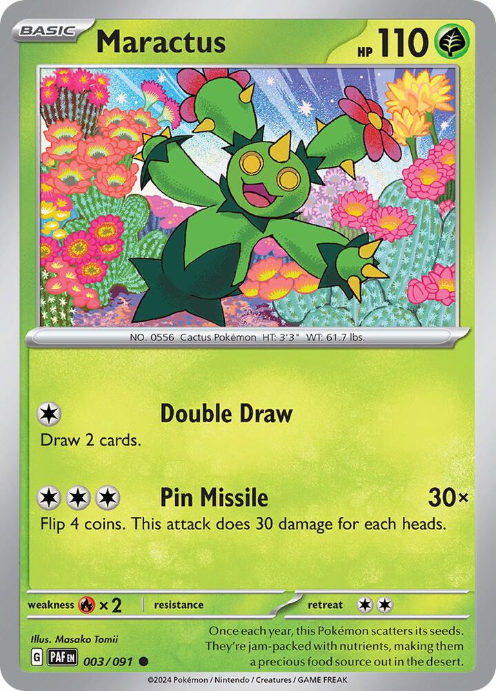 Maractus - Reverse Holo - Common - 003/091