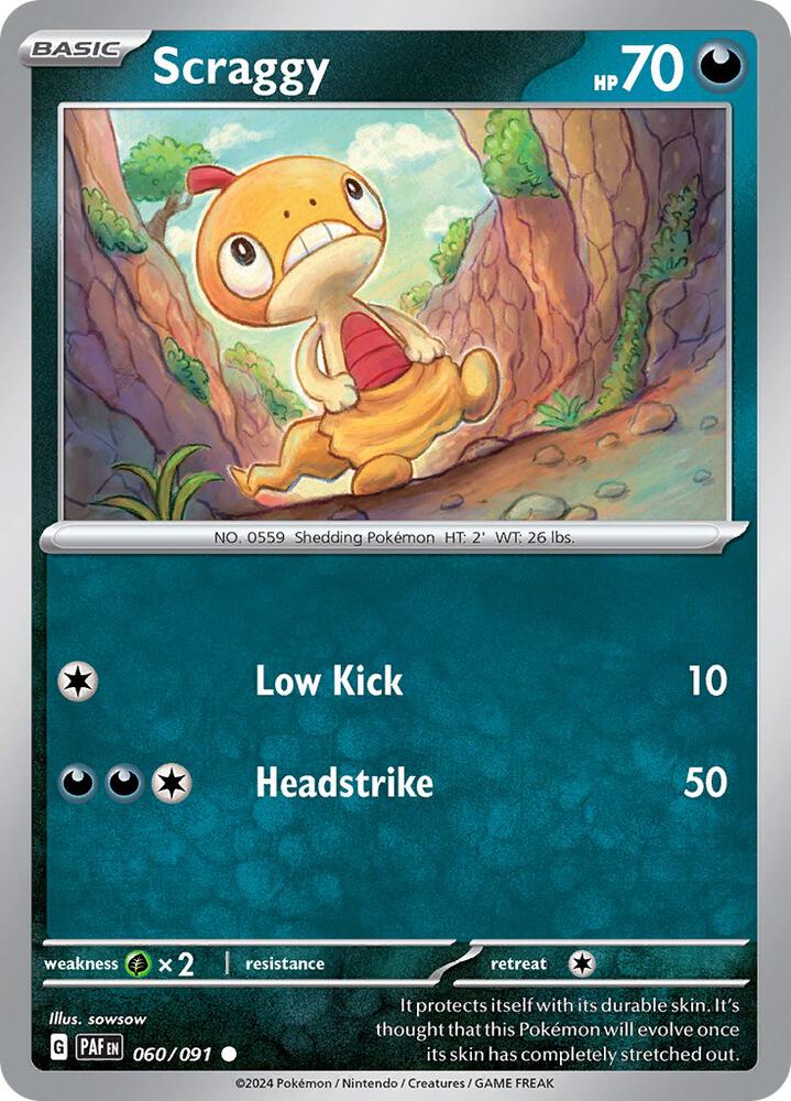 Scraggy - Reverse Foil - Common - 060/091