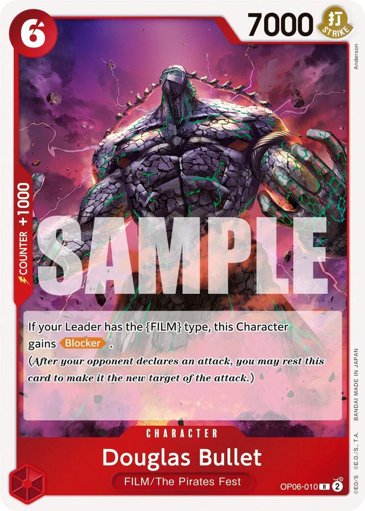 Douglas Bullet - Rare - Foil - OP06-010