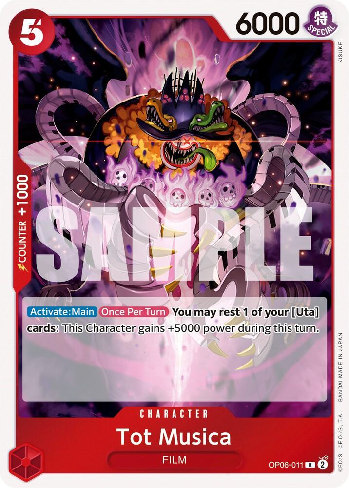 Tot Musica - Rare - Foil - OP06-011