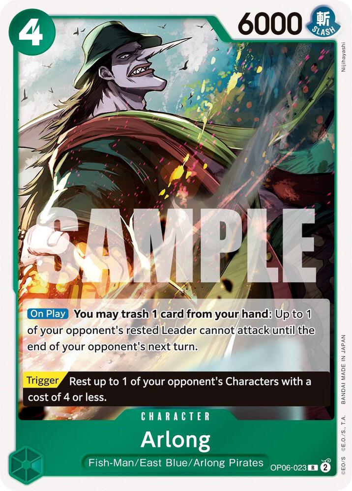 Arlong - Rare - Foil - OP06-023