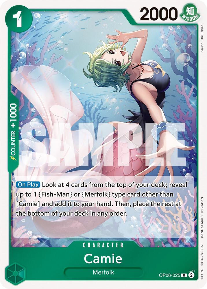 Camie - Rare - Foil - OP06-025