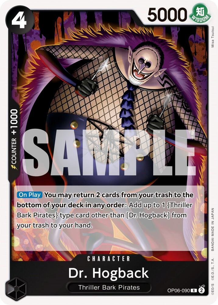 Dr. Hogback - Rare - Foil - OP06-090