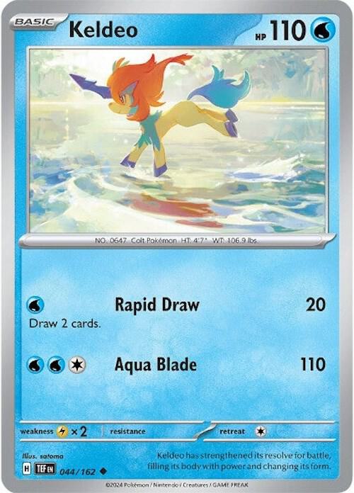 Keldeo - Reverse Holofoil - 044/162
