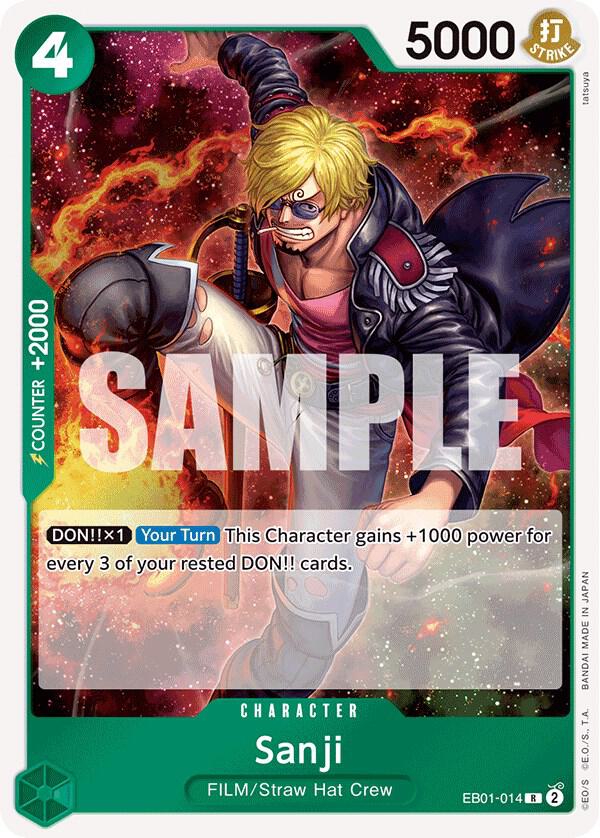 Sanji - Rare - Foil - EB01-014