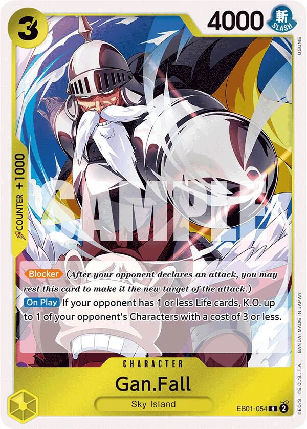 Gan.Fall - Rare - Foil - OP01-054