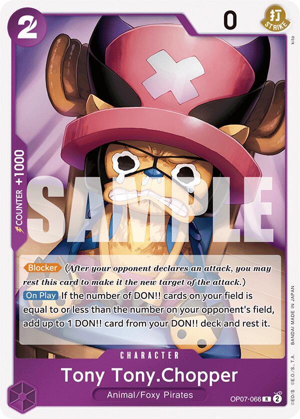 Tony Tony.Chopper - Rare - Foil - OP07-066