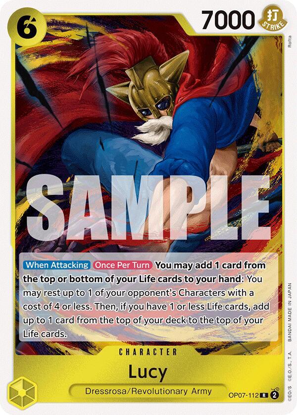 Lucy - Rare - Foil - OP07-112