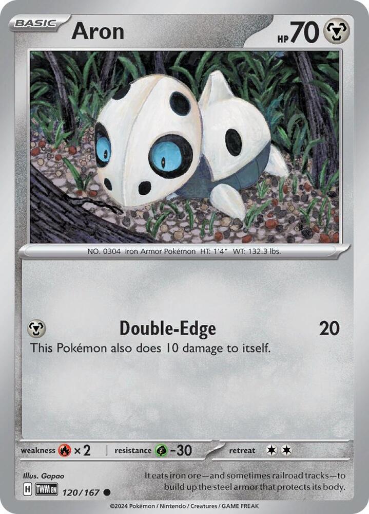 Aron - Reverse Holo - Common - 120/167