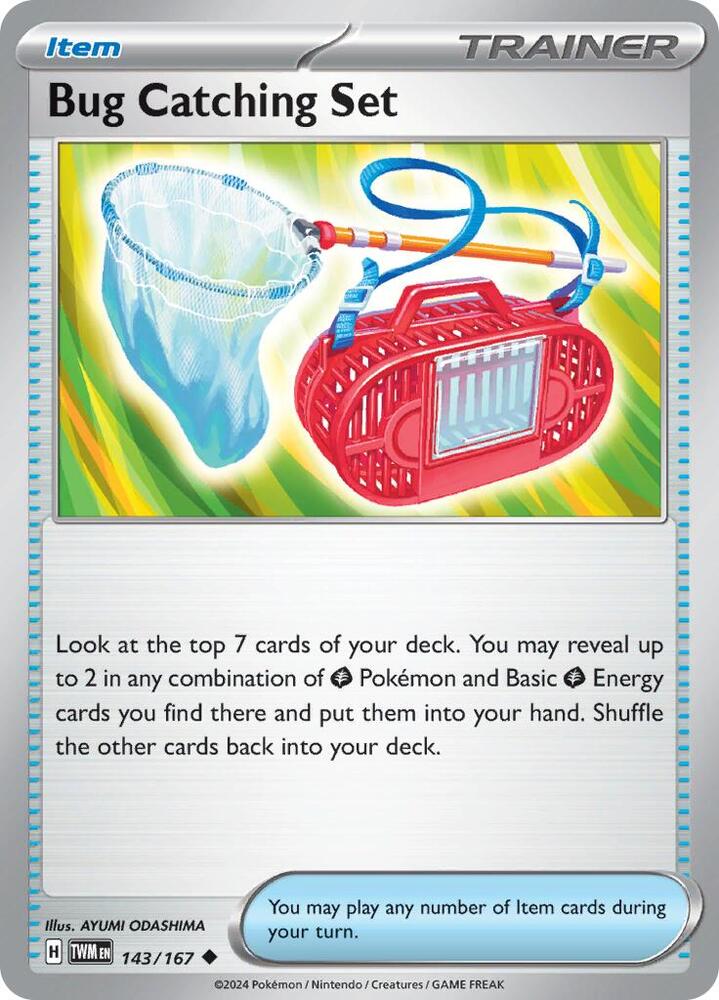 Bug Catching Set - Uncommon - Reverse Foil - TWIM EN - 143/167