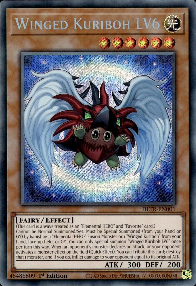 Winged Kuriboh LV6 - 1st Edition - BLTR-EN001