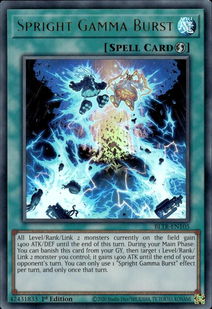 Spright Gamma Burst- 1st Edition -BLTR-EN0105