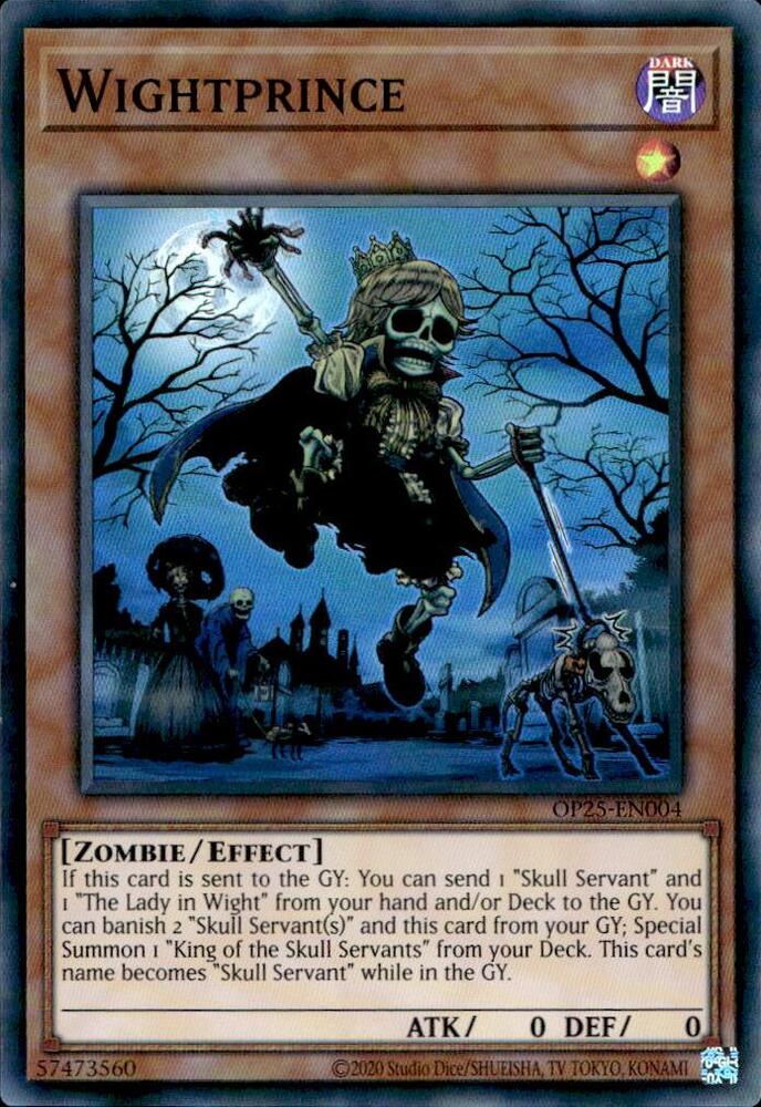Wightprince - Unlimited - Super Rare - OP25-EN004