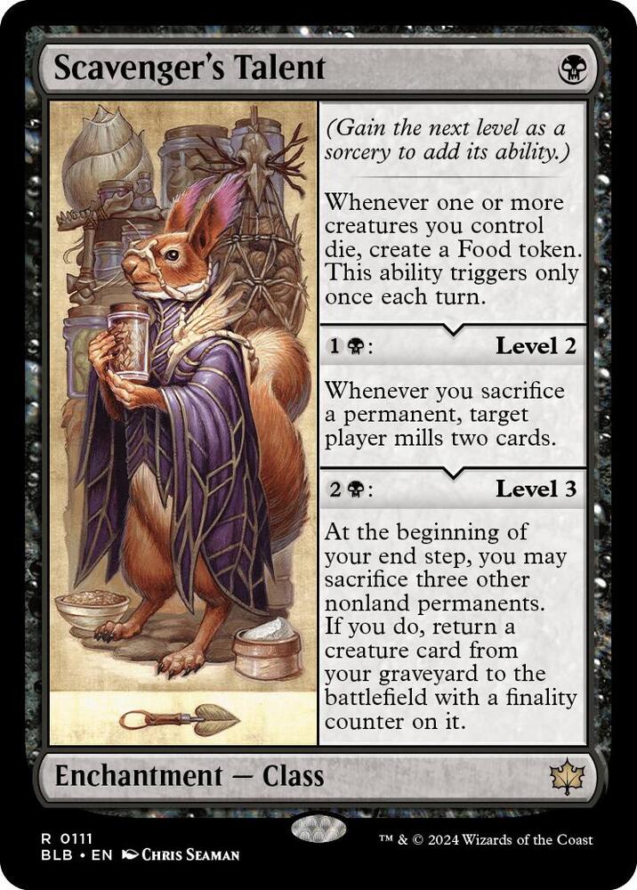 Scavengers Talent - Rare - 0111