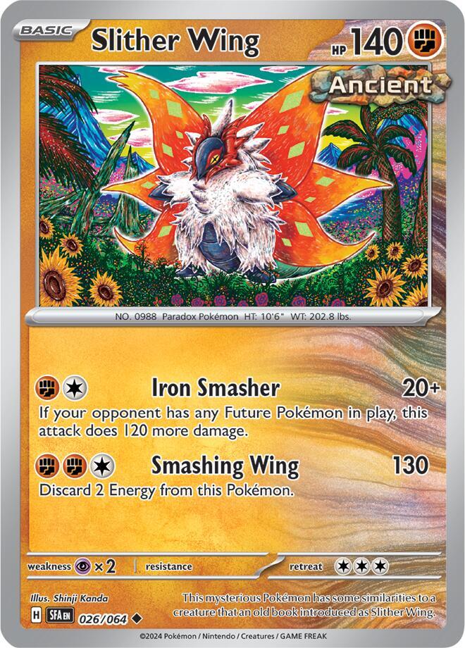 Slither Wing - Reverse Foil - 026/604