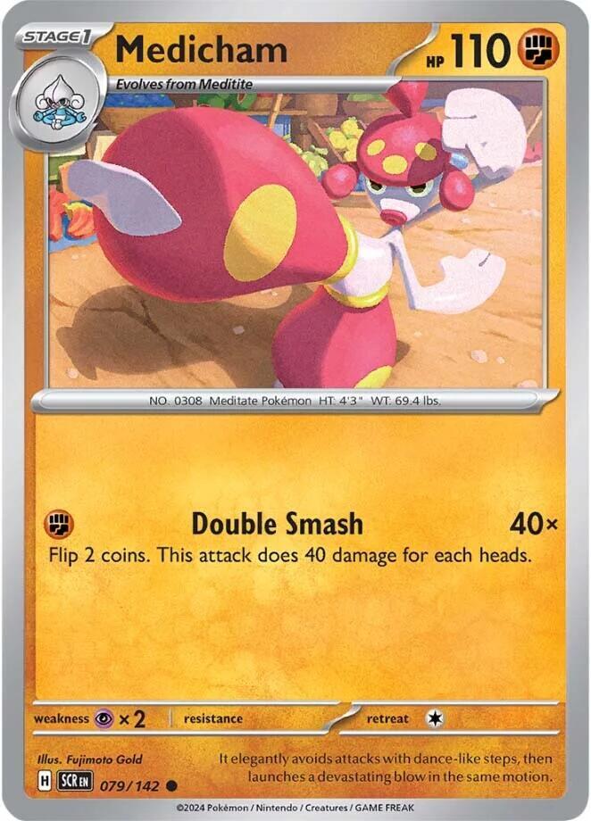 Medicham - Reverse Foil - Common - 079/142
