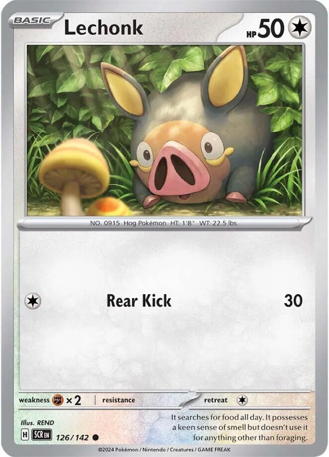 Lechonk - Reverse Foil - Common - 126/142
