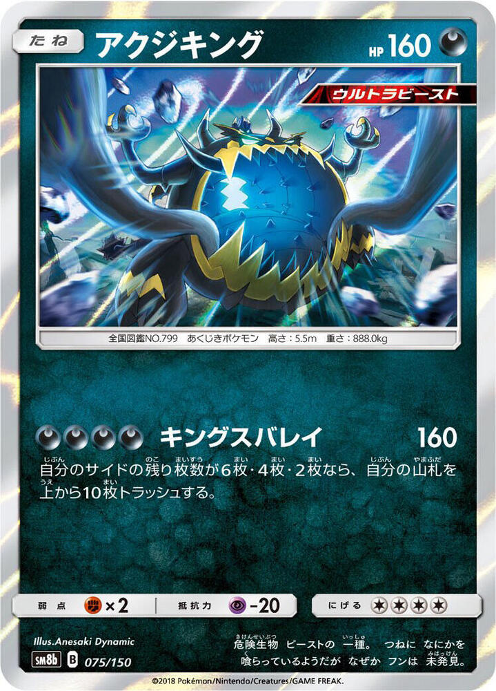 Guzzlord - Holofoil - 075/150