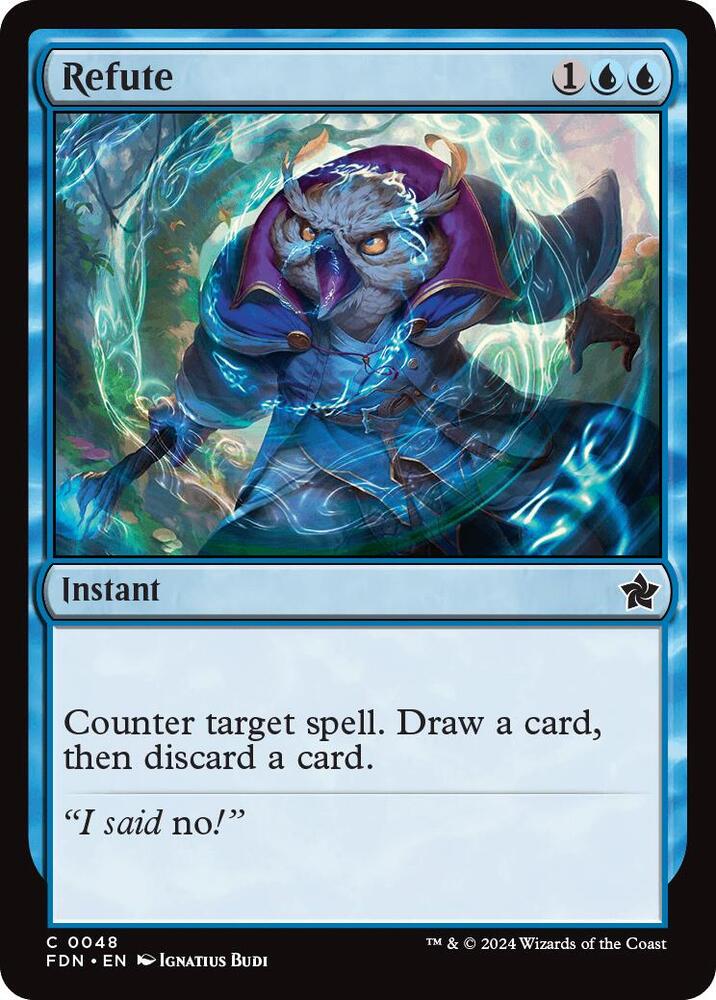 Refute (Foil) - Common - FDN - 0048
