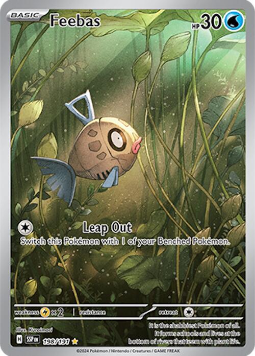 Feebas - Illustration Rare - 198/191