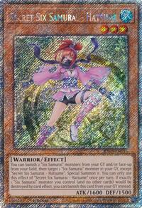 Secret Six Samurai - Hatsume (Platinum Secret Rare) - RA03-EN016
